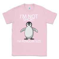 Bubblegum Pink I'm Not Short I'm Penguin Size Classic Tee - Bettercallsaul