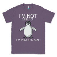 Lavender I'm Not Short I'm Penguin Size Classic Tee - Bettercallsaul