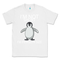 White I'm Not Short I'm Penguin Size Classic Tee - Bettercallsaul