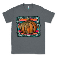 Charcoal Heather leopard pumpkin with serape background Classic Tee - RanaPortraitStore