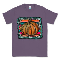 Lavender leopard pumpkin with serape background Classic Tee - RanaPortraitStore