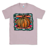 Lilac leopard pumpkin with serape background Classic Tee - RanaPortraitStore