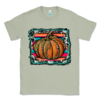 Matcha leopard pumpkin with serape background Classic Tee - RanaPortraitStore