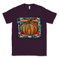 Plum leopard pumpkin with serape background Classic Tee - RanaPortraitStore