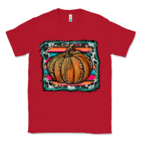 Red leopard pumpkin with serape background Classic Tee - RanaPortraitStore