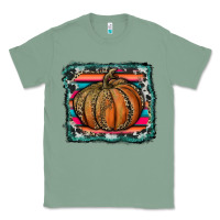 Sage leopard pumpkin with serape background Classic Tee - RanaPortraitStore
