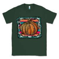 Sports Green leopard pumpkin with serape background Classic Tee - RanaPortraitStore