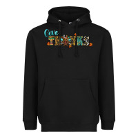 Black give thanks Heavyweight Hoodie - RanaPortraitStore