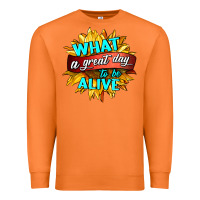 Carrot what a great day to be alive Premium Sweatshirt - HRA Design Shop