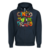 Navy Cinco de drinko Zipper Hoodie - RanaPortraitStore