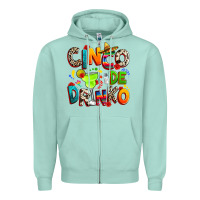 Seafoam Cinco de drinko Zipper Hoodie - RanaPortraitStore