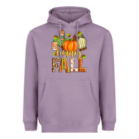 Lavender happy fall Heavyweight Hoodie - Zillion Design Studio