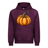 Mauve Wine pumpkin Urban Hoodie - BarkalooDesign