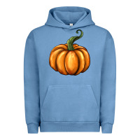 Pigment Pebble Blue pumpkin Urban Hoodie - BarkalooDesign