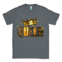 Charcoal Heather queen glitter Classic Tee - RanaPortraitStore