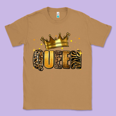 Classic Tee queen glitter
