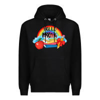 Black back to school hello pre k Premium Hoodie - AdoDesignShop