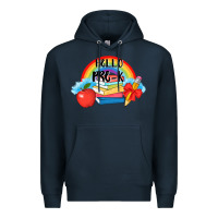 Navy back to school hello pre k Premium Hoodie - AdoDesignShop