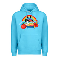 Ocean Blue back to school hello pre k Premium Hoodie - AdoDesignShop