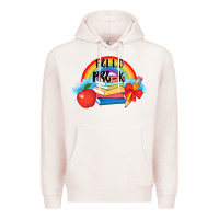 Pale Pink back to school hello pre k Premium Hoodie - AdoDesignShop
