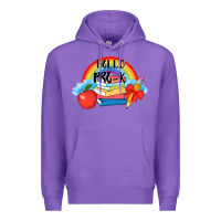 Purple back to school hello pre k Premium Hoodie - AdoDesignShop