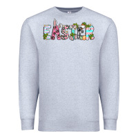 Heather Grey Easter Day Premium Sweatshirt - Neo Western