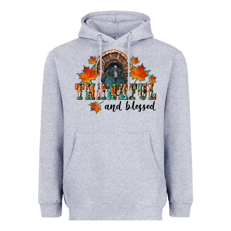 Thankful And Blessed Heavyweight Hoodie by RanaPortraitStore | Teevron