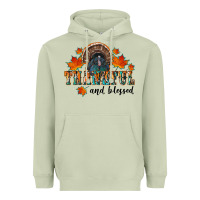 Matcha thankful and blessed Heavyweight Hoodie - RanaPortraitStore