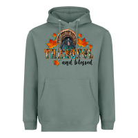 Sage thankful and blessed Heavyweight Hoodie - RanaPortraitStore