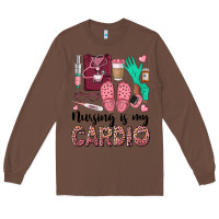 Chestnut nursing is my cardio Long Sleeve Tee - BarkalooDesign