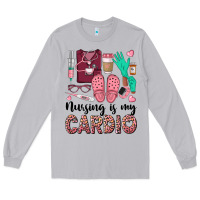 Moon Dust nursing is my cardio Long Sleeve Tee - BarkalooDesign