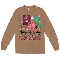 Toasted Coconut nursing is my cardio Long Sleeve Tee - BarkalooDesign