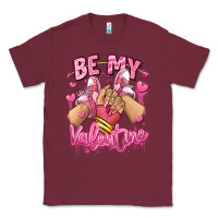 Burgundy be my valentine light skinned girl sneakers Classic Tee - RanaPortraitStore