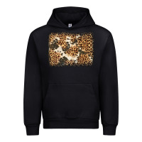 Foreset Green distressed leopard cowhide background Urban Hoodie - Jasminsmagicworld