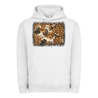 Pigment Lunar Rock distressed leopard cowhide background Urban Hoodie - Jasminsmagicworld