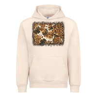 Sandshell distressed leopard cowhide background Urban Hoodie - Jasminsmagicworld