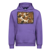 Tulip distressed leopard cowhide background Urban Hoodie - Jasminsmagicworld