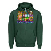 Sports Green Day of the dead coffee cups Zipper Hoodie - RanaPortraitStore