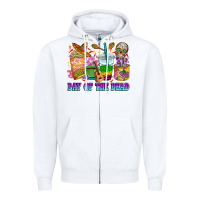 White Day of the dead coffee cups Zipper Hoodie - RanaPortraitStore