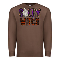 Chestnut Salty Witch Premium Sweatshirt - CowhideDigitalArt