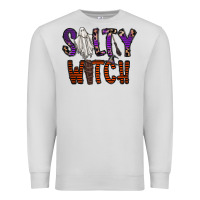 Dove Grey Salty Witch Premium Sweatshirt - CowhideDigitalArt