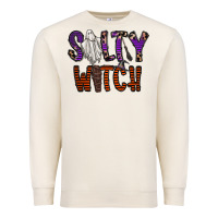 Sandshell Salty Witch Premium Sweatshirt - CowhideDigitalArt