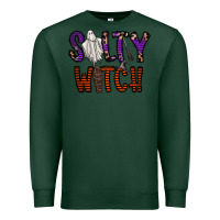 Sports Green Salty Witch Premium Sweatshirt - CowhideDigitalArt