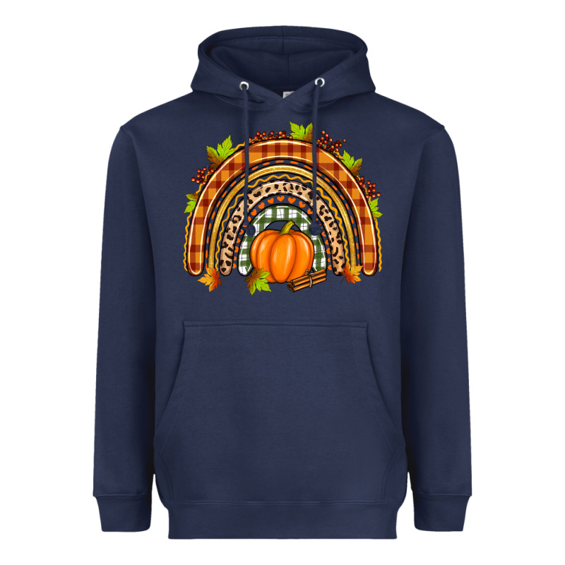 Fall Rainbow Heavyweight Hoodie by Zillion Design Studio | Teevron