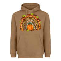 Toasted Coconut fall rainbow Heavyweight Hoodie - Zillion Design Studio