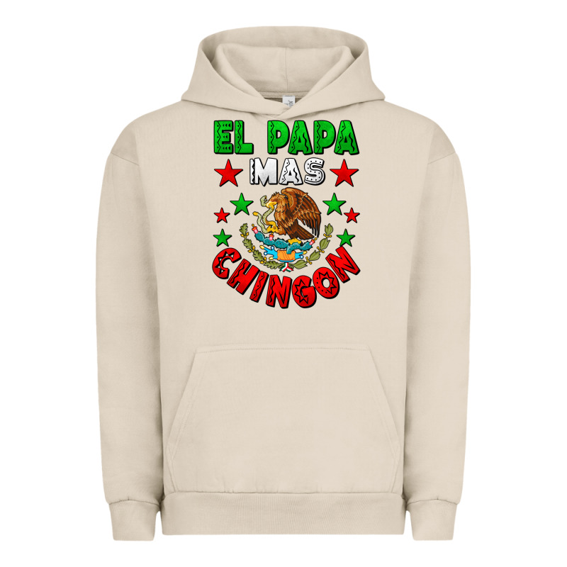 El Papa Mas Chingon Mexican Urban Hoodie by LillyAllenDesigns | Teevron
