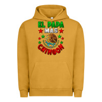 Pigment Peanut Butter El Papa Mas Chingon Mexican Urban Hoodie - LillyAllenDesigns