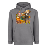 Storm fall farm animals Heavyweight Hoodie - Zillion Design Studio