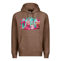 Chestnut breast cancer  coffee cups Premium Hoodie - AdoDesignShop