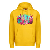 Lemon breast cancer  coffee cups Premium Hoodie - AdoDesignShop